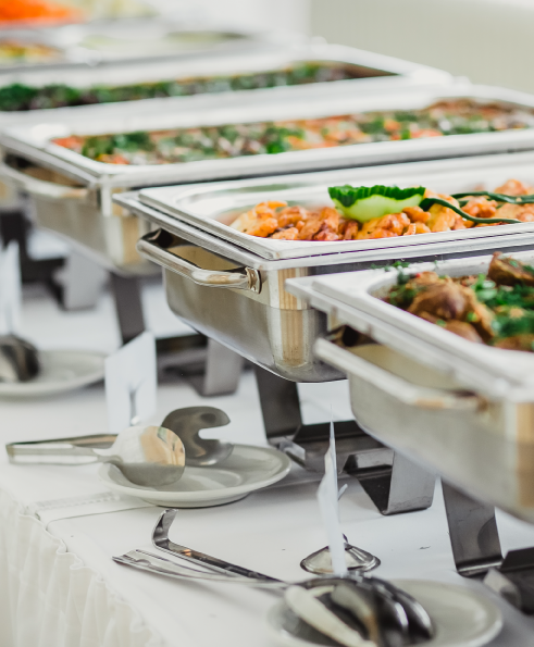 Corporate retreat and event catering